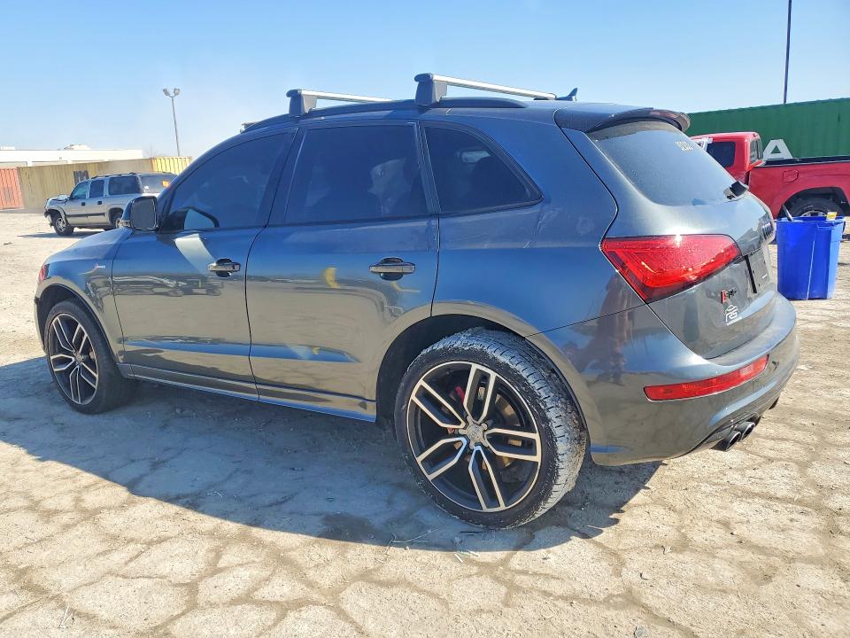 2017 Audi Q5 VIN WA1CCAFP5HA039830 COPART salvage auction — SIDE, IN - CERT OF TITLE-SALVAGE TITLE, sold $1,600 on 2026-07-31 (photo 2)