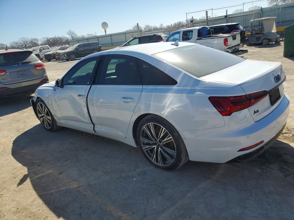 2023 Audi A6 VIN WAUE3BF29PN054165 COPART salvage auction — FRONT END, Ks - Cert Of Title-Salvage, sold $20,000 on 2026-07-08 (photo 2)