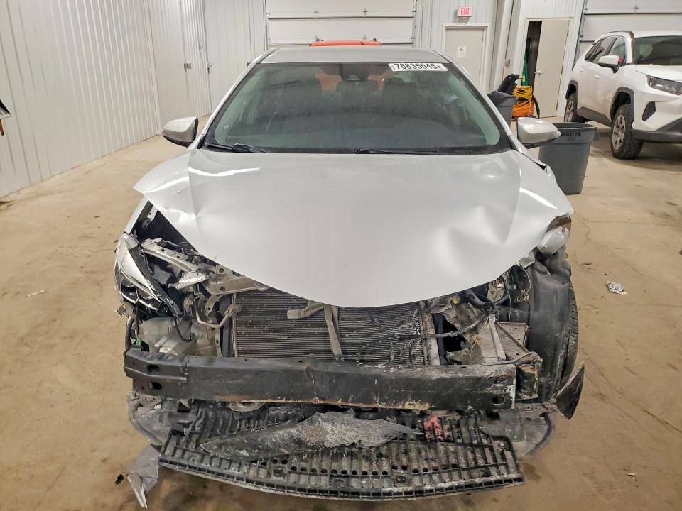 2019 Toyota Corolla VIN 5YFBURHE8KP857144 COPART salvage auction — FRONT END, Id - Salvage Certificate Of Title, sold $325 on 2026-06-30 (photo 5)