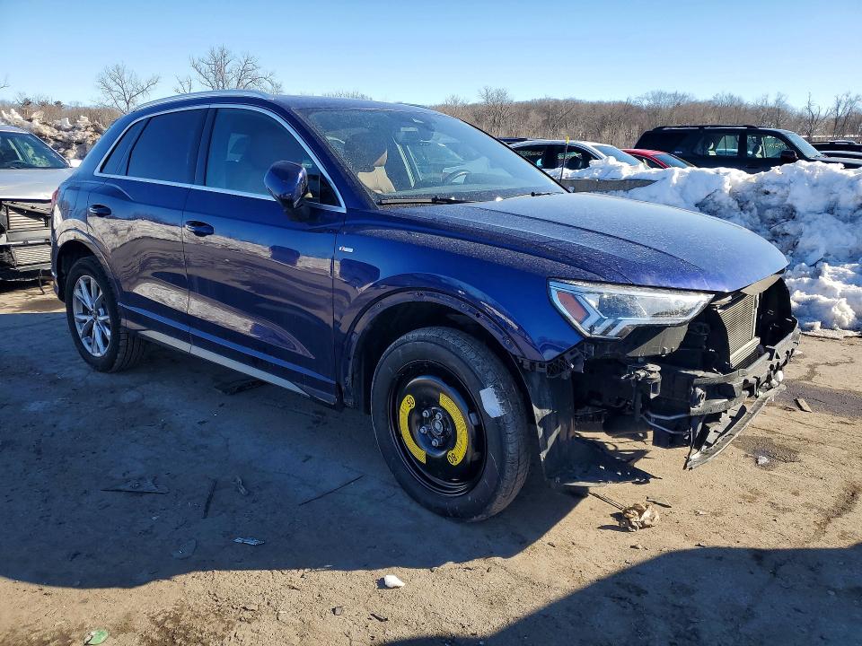 2024 Audi Q3 VIN WA1DEDF34R1039560 COPART salvage auction — FRONT END, Nj - Cert Of Title-Salvage, sold $350 on 2026-07-02 (photo 4)