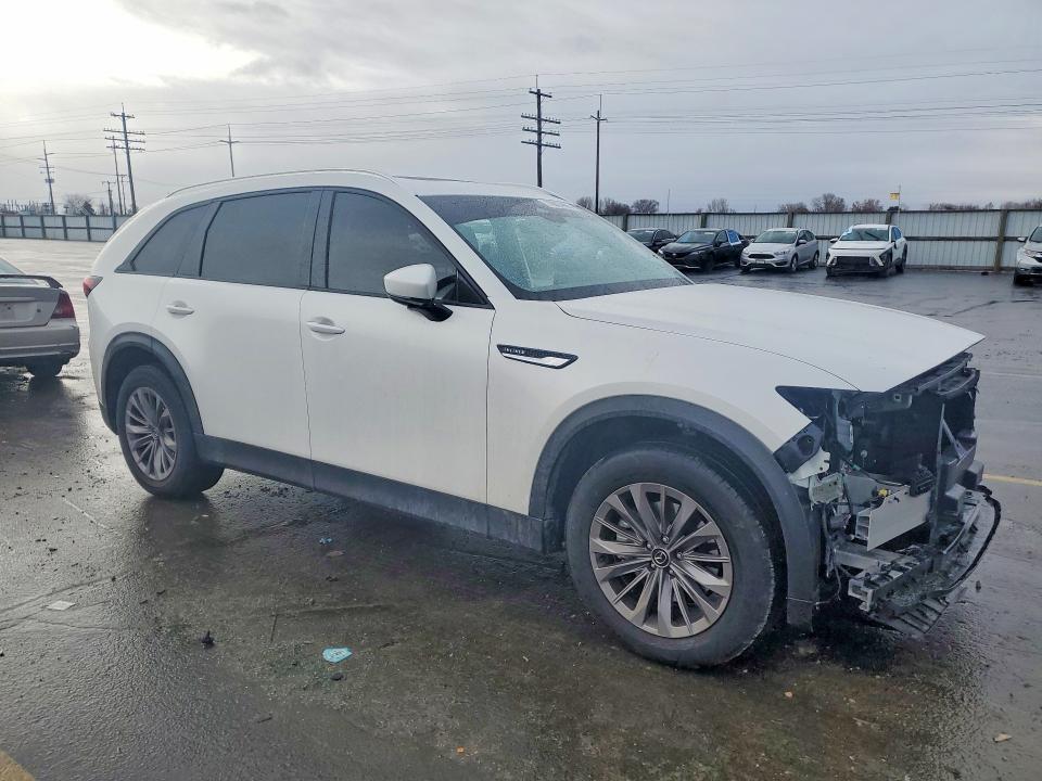 2025 Mazda Cx-90 VIN JM3KKBHD3S1220307 COPART salvage auction — FRONT END, Id - Salvage Certificate Of Title, sold $14,900 on 2026-07-09 (photo 4)