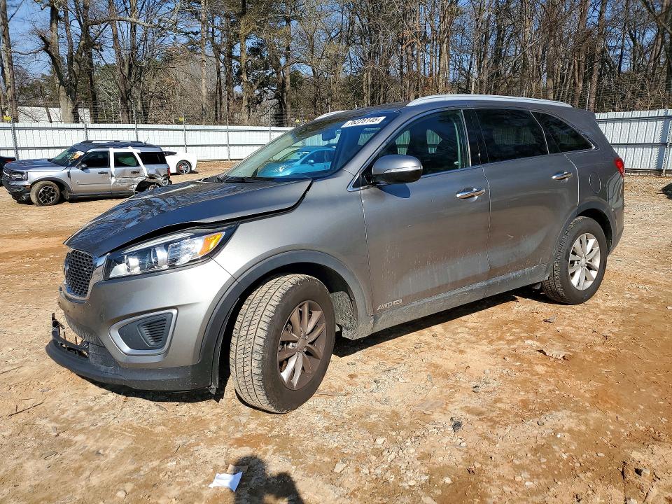 2016 Kia Sorento VIN 5XYPGDA51GG177978 COPART salvage auction — FRONT END, Ga - Cert Of Title-Salvage, sold $1,699 on 2026-07-31 (photo 1)