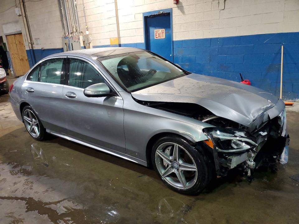 2015 Mercedes-benz VIN 55SWF6GB7FU017132 COPART salvage auction — FRONT END, Mi - Certificate Of Title, sold $5,500 on 2026-07-03 (photo 4)