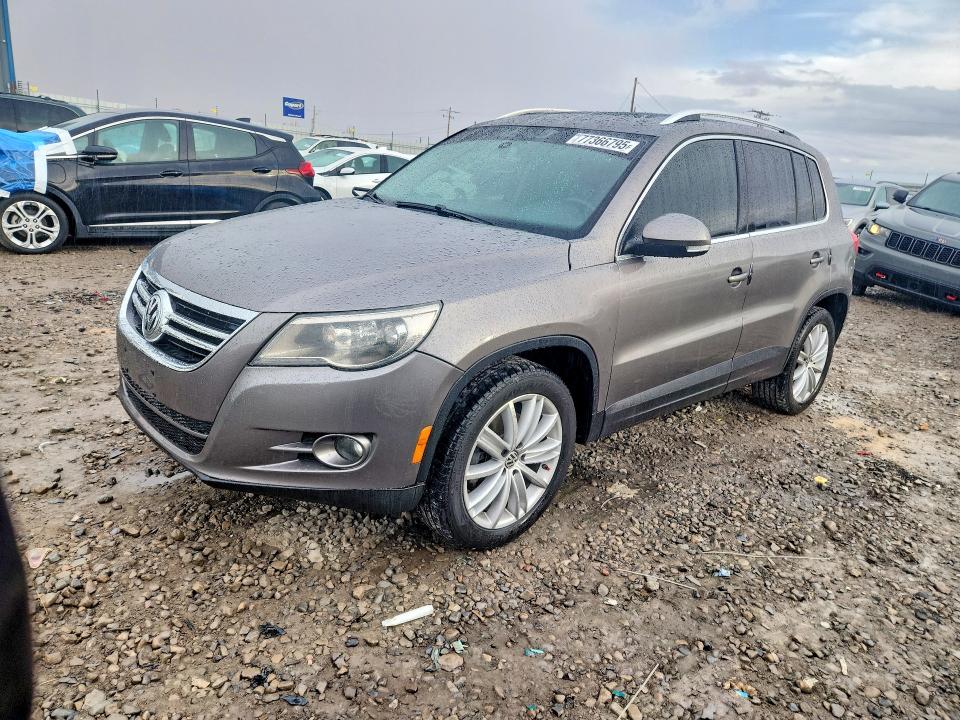 2011 Volkswagen Tiguan VIN WVGAV7AX4BW544071 COPART salvage auction — REAR END, WV - SALVAGE CERTIFICATE, sold $550 on 2026-07-24 (photo 1)