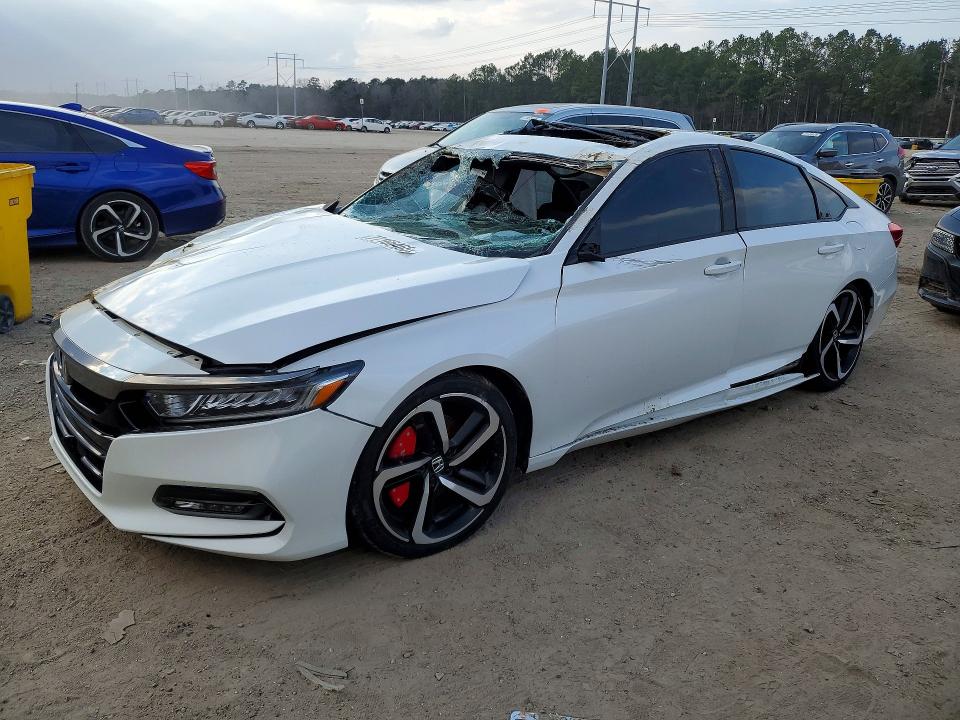 2019 Honda Accord VIN 1HGCV2F38KA033953 COPART salvage auction — ROLLOVER, La - Cert Of Title-Salvage, sold $2,550 on 2026-07-02 (photo 1)