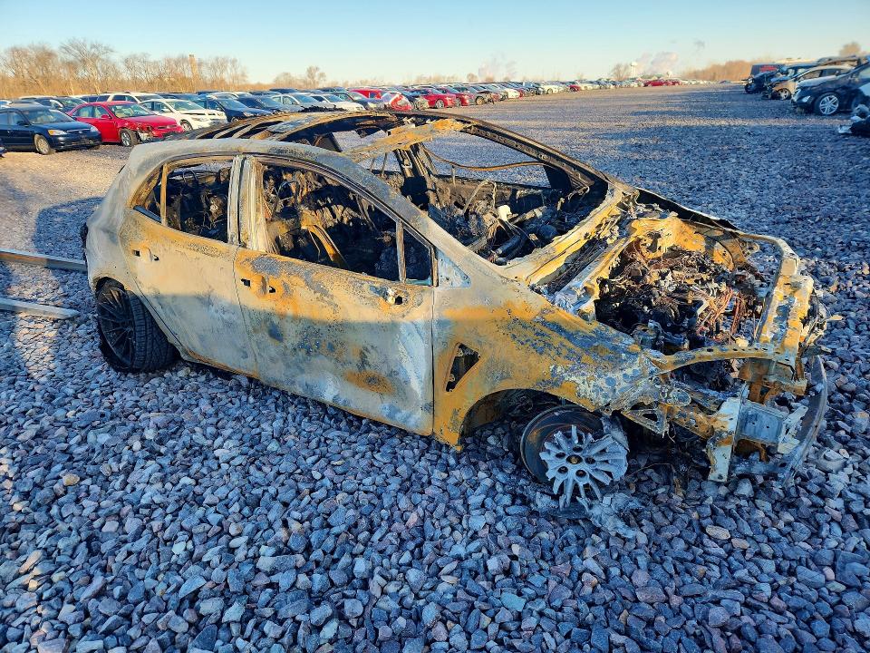 2025 Toyota Gr corolla VIN JTNABAAE7SA018311 COPART salvage auction — BURN, IL - SALVAGE CERTIFICATE, sold $175 on 2026-07-27 (photo 4)