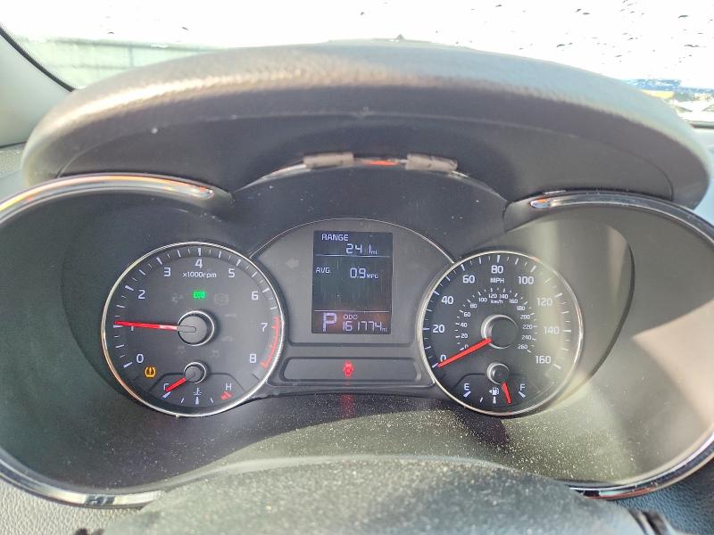 2016 Kia Forte VIN KNAFK4A6XG5618466 COPART salvage auction — FRONT END, MI - CERTIFICATE OF TITLE, sold $950 on 2026-07-24 (photo 9)