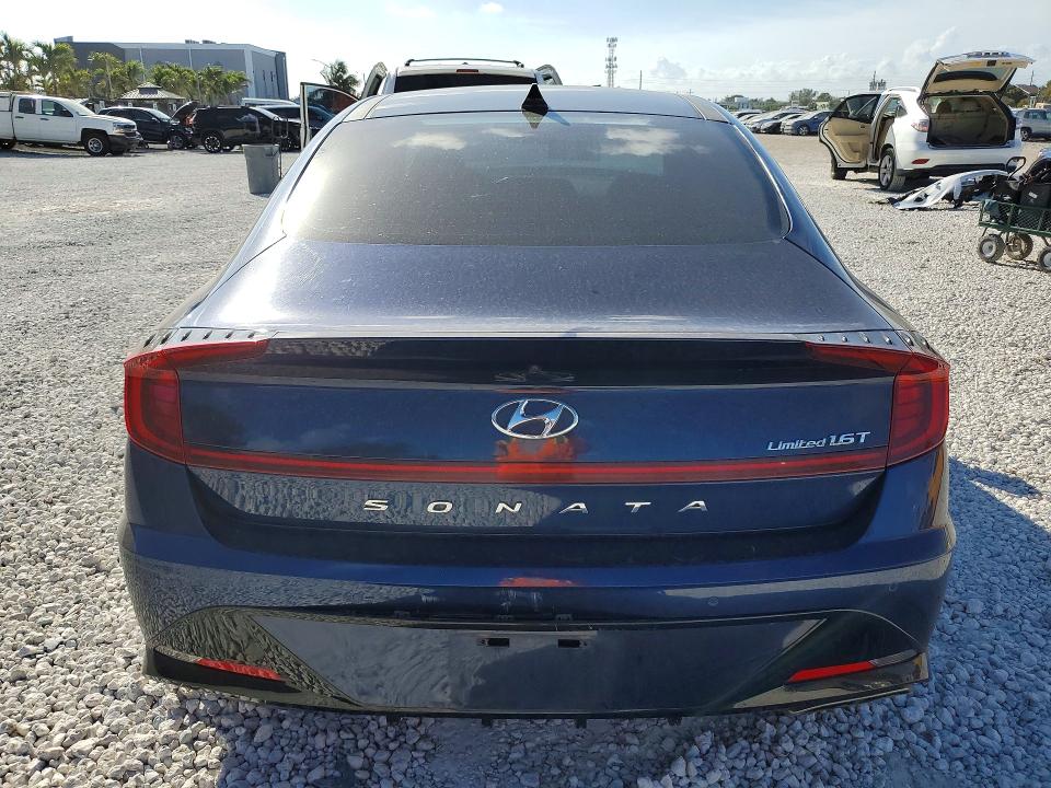 2021 Hyundai Sonata VIN 5NPEH4J2XMH132617 COPART salvage auction — FRONT END, Fl - Certificate Of Destruction, sold $4,150 on 2026-07-10 (photo 6)