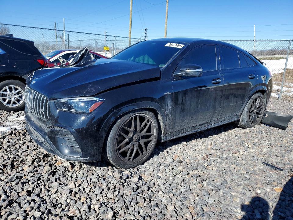 2024 Mercedes-benz Gle coupe VIN 4JGFD6BBXRB215950 — COPART salvage auction photo