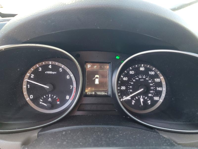 2017 Hyundai Santa fe VIN KM8SMDHF1HU245421 COPART salvage auction — FRONT END, Id - Salvage Certificate Of Title, sold $1,750 on 2026-07-08 (photo 9)
