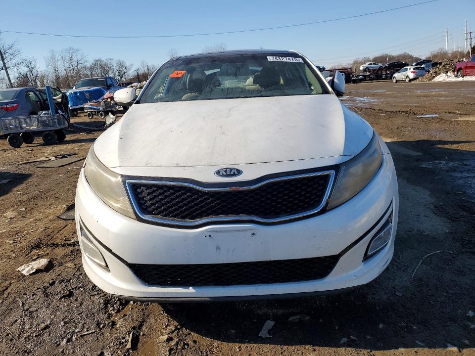 2015 Kia Optima VIN 5XXGN4A70FG426359 COPART salvage auction — REAR END, Salvage Title, sold $375 on 2026-07-16 (photo 5)
