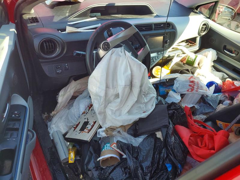 2012 Toyota Prius VIN JTDKDTB32C1016611 COPART salvage auction — FRONT END, Pa - Certificate Of Salvage, sold $550 on 2026-07-02 (photo 8)