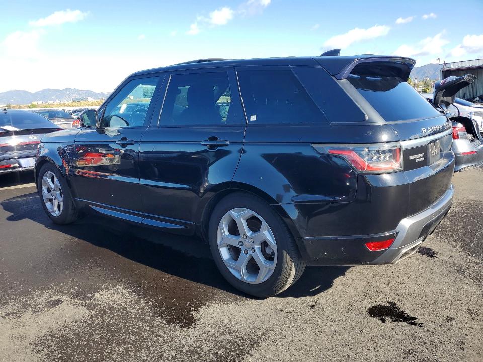 2018 Land rover Range rover sport VIN SALWR2RK3JA181874 COPART salvage auction — MINOR DENT/SCRATCHES, Ca - Dis/Dlr/Exp Only Clean Title, sold $14,900 on 2026-07-15 (photo 2)