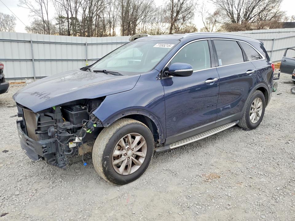 2016 Kia Sorento VIN 5XYPG4A50GG084868 COPART salvage auction — FRONT END, Nc - Salvage Certificate Of Title, sold $2,300 on 2026-07-08 (photo 1)