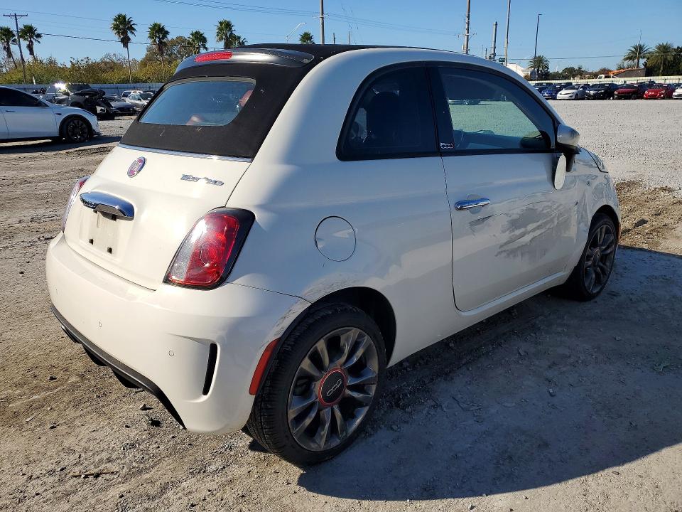 2018 Fiat 500 VIN 3C3CFFLH3JT412227 COPART salvage auction — SIDE, Fl - Cert Of Title Slvg Rebuildable, sold $1,350 on 2026-08-11 (photo 3)