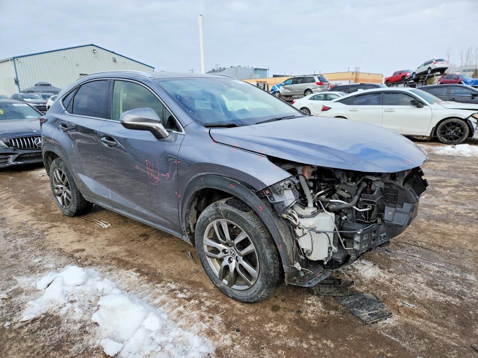 2021 Lexus Nx VIN JTJGARDZ0M2259300 COPART salvage auction — FRONT END, Salvage Title, sold $9,200 on 2026-07-28 (photo 4)