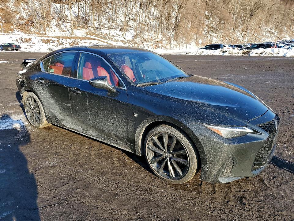 2021 Lexus Is VIN JTHGZ1E29M5019819 COPART salvage auction — REAR END, Id - Salvage Certificate Of Title, sold $16,700 on 2026-07-07 (photo 4)