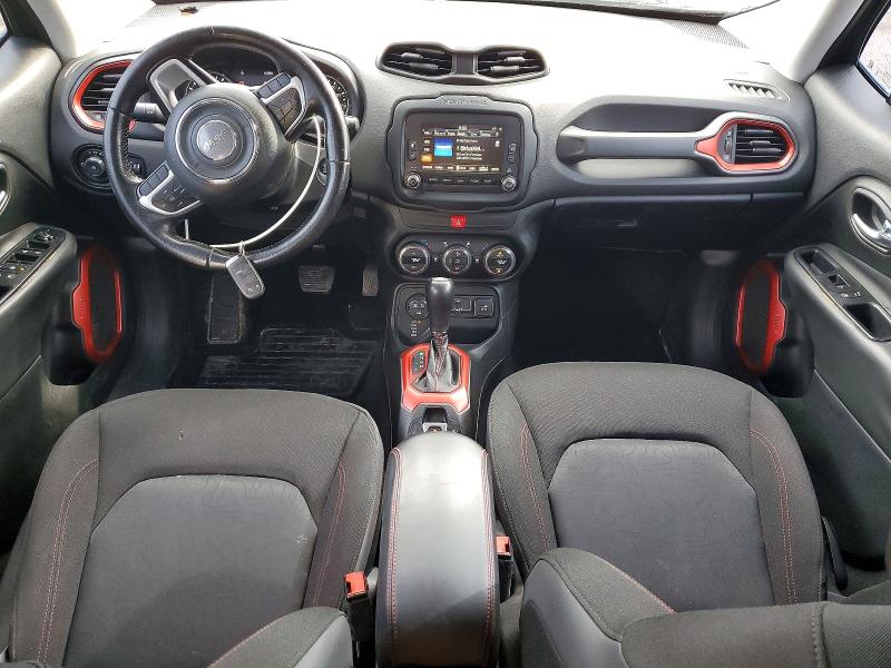 2016 Jeep Renegade VIN ZACCJBCT7GPD28614 COPART salvage auction — FRONT END, Il - Salvage Certificate, sold $1,100 on 2026-07-15 (photo 8)