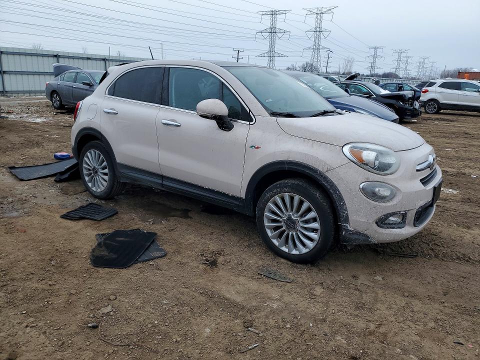 2016 Fiat 500x VIN ZFBCFYDT4GP501122 COPART salvage auction — REAR END, Il - Salvage Certificate, sold $2,250 on 2026-08-13 (photo 4)