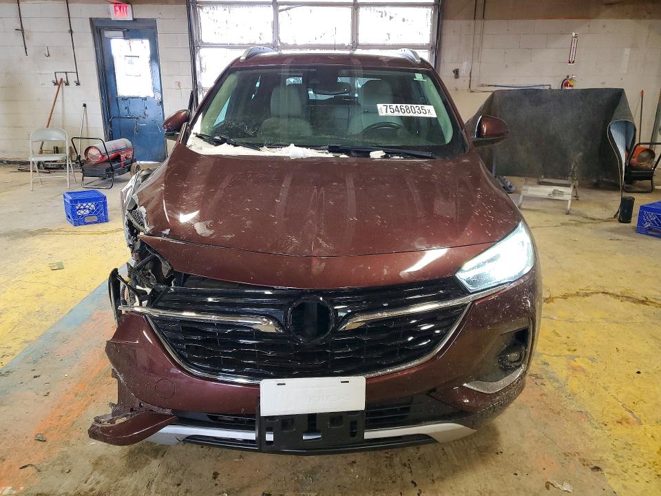 2022 Buick Encore gx VIN KL4MMFSL2NB037217 COPART salvage auction — FRONT END, In - Bill Of Sale - Parts Only, sold $1,250 on 2026-07-31 (photo 5)