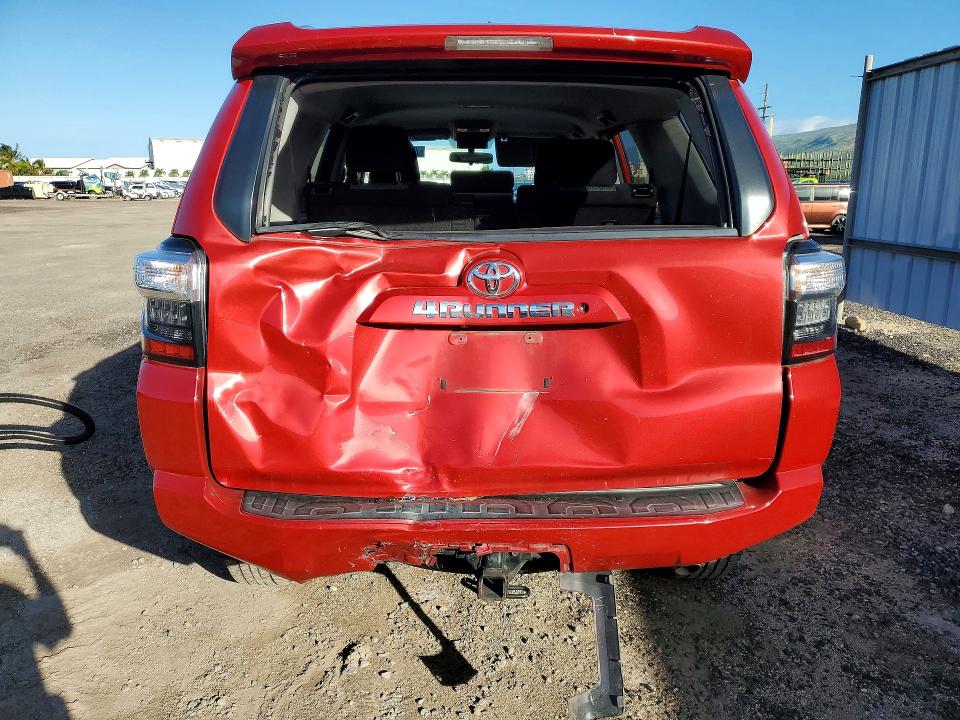 2015 Toyota 4runner VIN JTEBU5JR2F5256381 COPART salvage auction — FRONT END, Hi - Certificate Of Salvage, sold $550 on 2026-07-27 (photo 6)