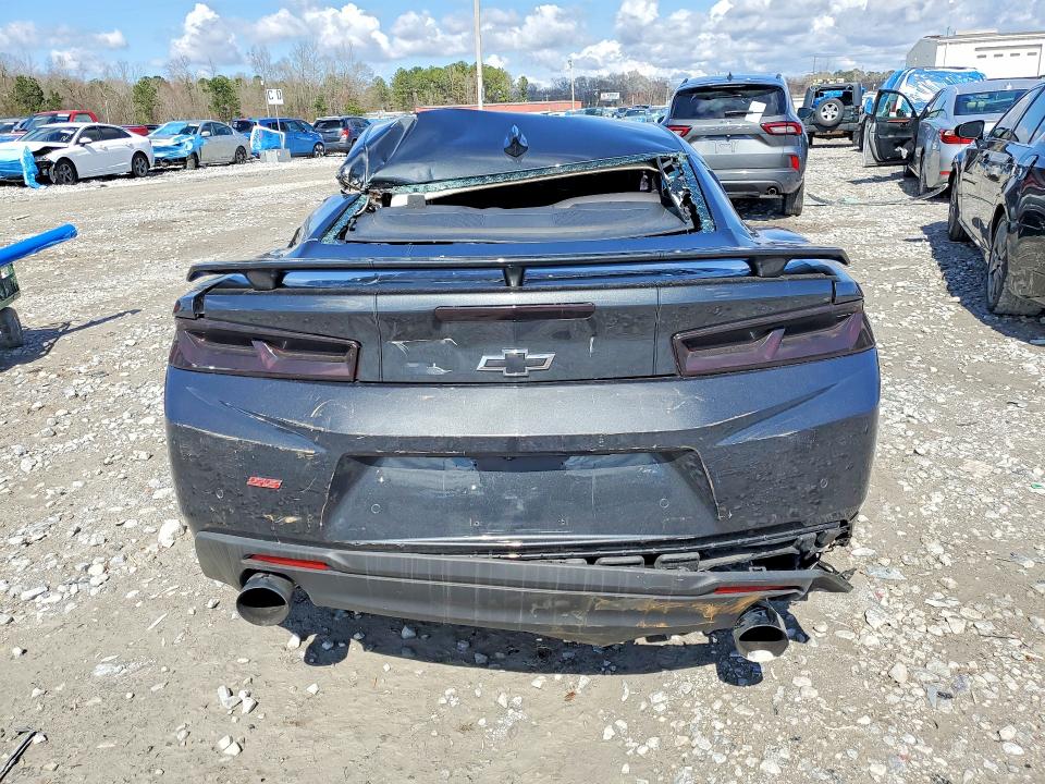 2017 Chevrolet Camaro VIN 1G1FH1R72H0107757 COPART salvage auction — ROLLOVER, ID - SALVAGE CERTIFICATE OF TITLE, sold $6,100 on 2026-07-02 (photo 6)