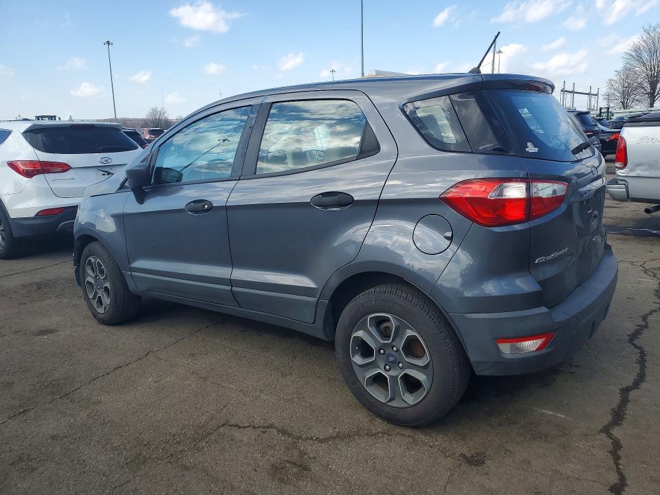 2019 Ford Ecosport VIN MAJ3S2FE3KC290196 COPART salvage auction — FRONT END, Id - Salvage Certificate Of Title, sold $525 on 2026-07-08 (photo 2)