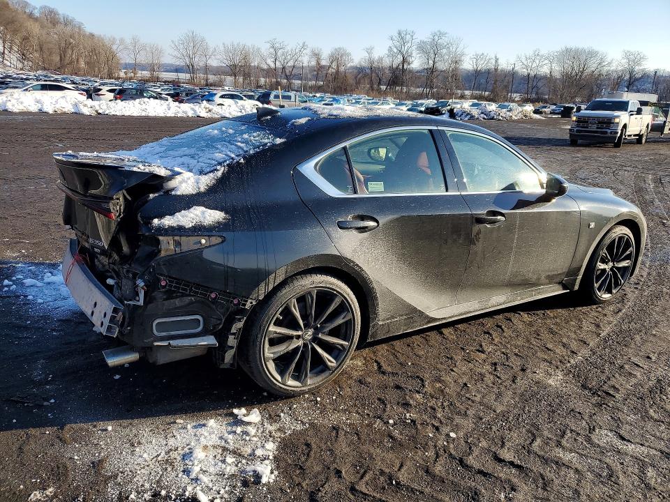 2021 Lexus Is VIN JTHGZ1E29M5019819 COPART salvage auction — REAR END, Id - Salvage Certificate Of Title, sold $16,700 on 2026-07-07 (photo 3)