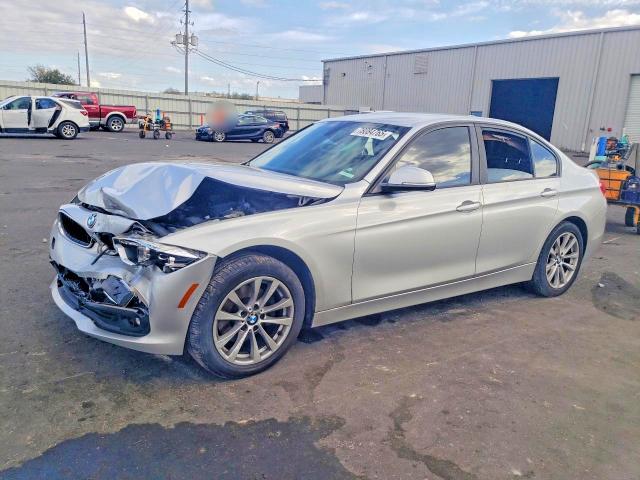 2018 BMW 3 series VIN WBA8E1G57JNU92507 COPART salvage auction — FRONT END, FL - CERT OF TITLE SLVG REBUILDABLE, sold $1,850 on 2026-07-27 (photo 1)