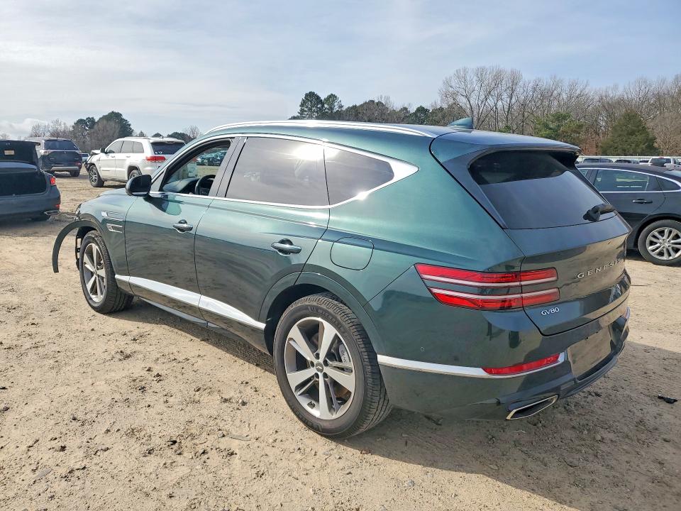 2023 Genesis Gv80 VIN KMUHBDSB2PU123074 COPART salvage auction — FRONT END, Ar - Cert Of Title-Salvage, sold $14,100 on 2026-07-06 (photo 2)