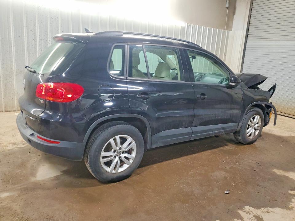 2017 Volkswagen Tiguan VIN WVGAV7AX8HK005128 COPART salvage auction — FRONT END, Il - Salvage Certificate, sold $1,100 on 2026-07-07 (photo 3)