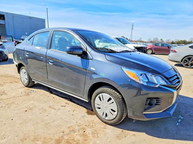 2024 Mitsubishi Mirage VIN ML32FUFJ3RHF15805 COPART salvage auction — REAR END, Md - Cert Of Salvage < 75% Damage, sold $200 on 2026-07-29 (photo 4)