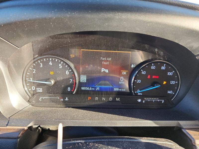 2020 Ford Explorer VIN 1FMSK7FH2LGA14367 COPART salvage auction — FRONT END, Tx - Salvage Vehicle Title, sold $3,900 on 2026-07-09 (photo 9)