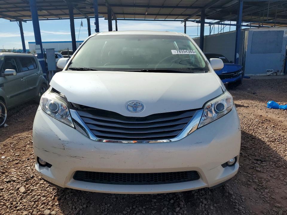 2015 Toyota Sienna VIN 5TDYK3DC2FS667984 COPART salvage auction — REAR END, ID - SALVAGE CERTIFICATE OF TITLE, sold $300 on 2026-07-28 (photo 5)