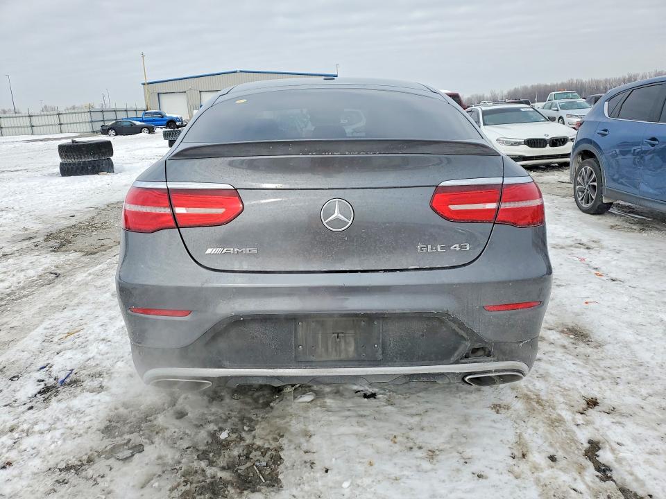 2017 Mercedes-benz Glc VIN WDC0J6EB6HF284215 COPART salvage auction — FRONT END, Il - Salvage Certificate, sold $10,400 on 2026-07-13 (photo 6)