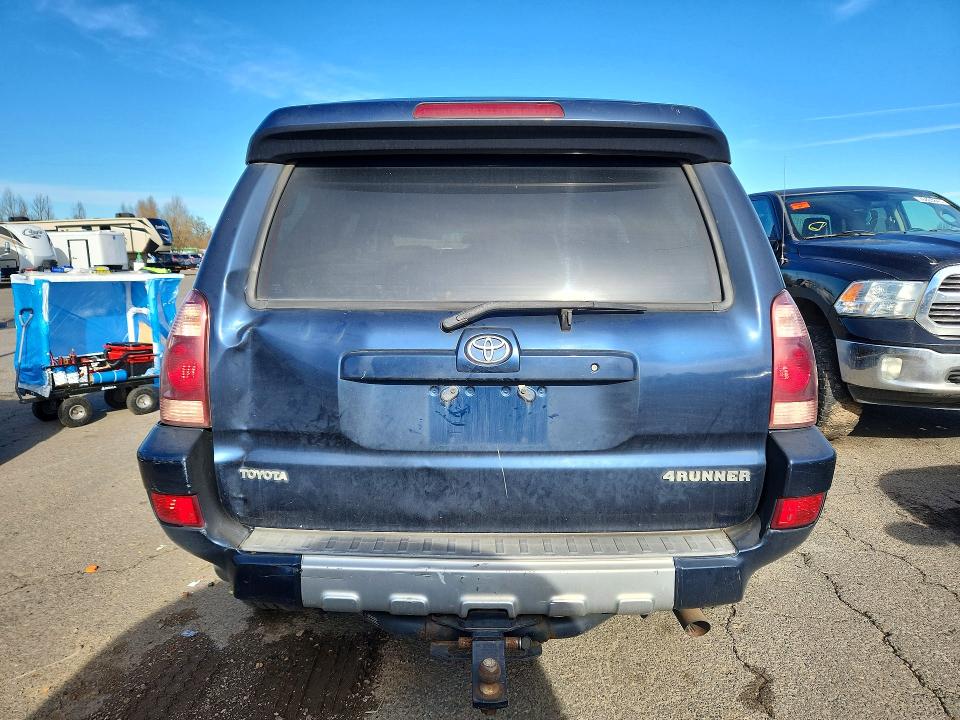 2005 Toyota 4runner VIN JTEBT14R758024265 COPART salvage auction — FRONT END, Or - Lien Papers Salvage, sold $175 on 2026-07-27 (photo 6)
