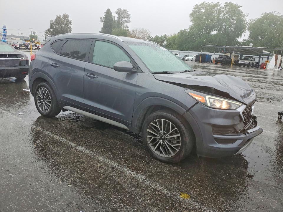 2019 Hyundai Tucson VIN KM8J33AL7KU879199 COPART salvage auction — FRONT END, Ca - Salvage Certificate, sold $3,650 on 2026-07-31 (photo 4)