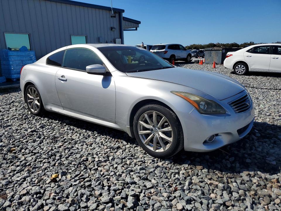 2013 Infiniti G VIN JN1CV6EK4DM920551 COPART salvage auction — SIDE, Fl - Cert Of Title Slvg Rebuildable, sold $1,350 on 2026-07-07 (photo 4)