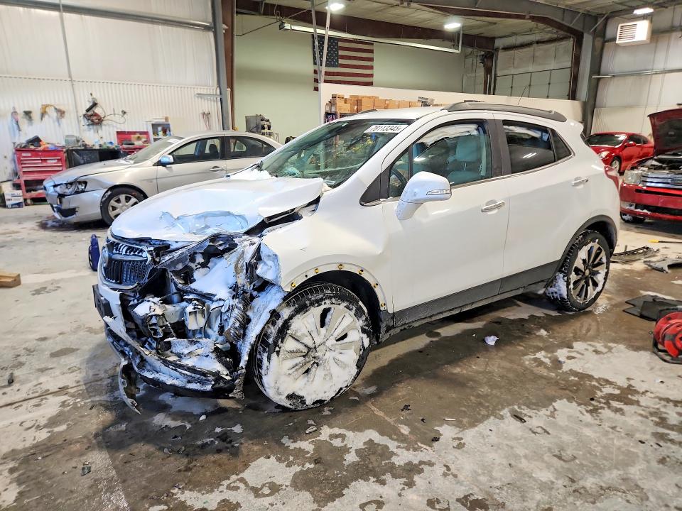 2018 Buick Encore VIN KL4CJCSB6JB674907 COPART salvage auction — FRONT END, NE - CERT OF TITLE-SALVAGE, sold $825 on 2026-07-28 (photo 1)