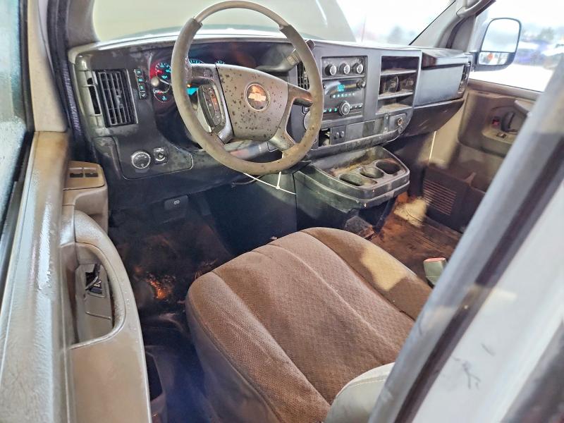 2014 Chevrolet Express 2500 VIN 1GCWGFBA4E1130573 COPART salvage auction — FRONT END, Ky - Certificate Of Title, sold $325 on 2026-07-27 (photo 8)