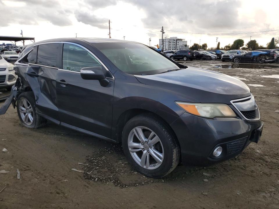 2013 Acura Rdx VIN 5J8TB3H50DL008808 COPART salvage auction — REAR END, Ca - Salvage Certificate, sold $450 on 2026-07-02 (photo 4)