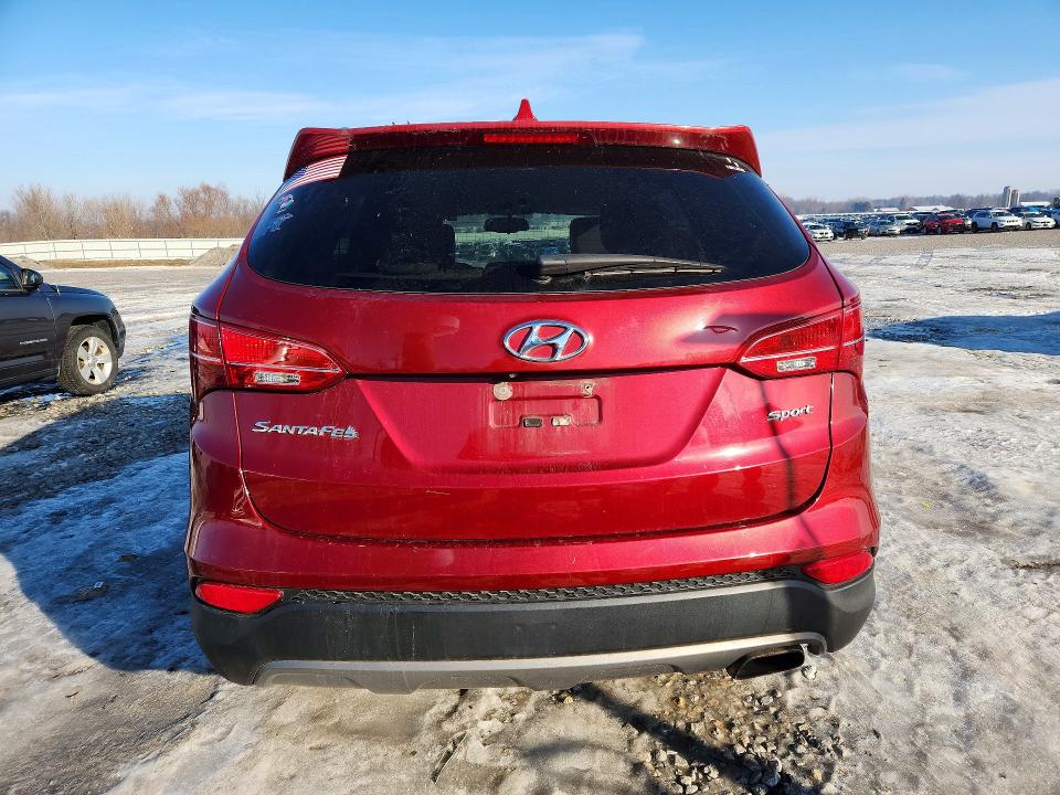 2015 Hyundai Santa fe VIN 5XYZU3LB7FG297961 COPART salvage auction — BURN, MI - CERTIFICATE OF TITLE, sold $925 on 2026-07-09 (photo 6)