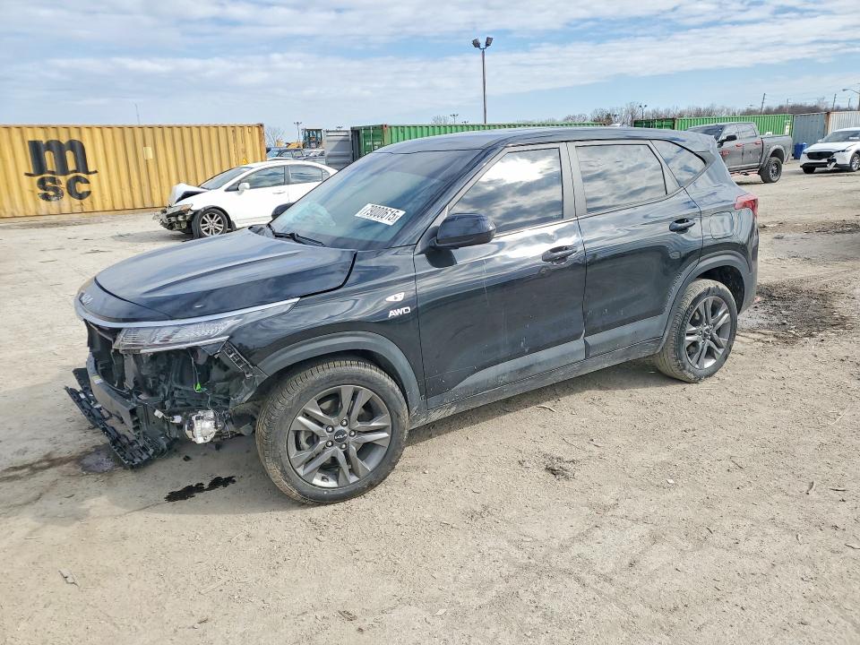 2023 Kia Seltos VIN KNDEPCAA8P7365022 COPART salvage auction — FRONT END, IN - CERT OF TITLE-SALVAGE TITLE, sold $4,000 on 2026-07-31 (photo 1)
