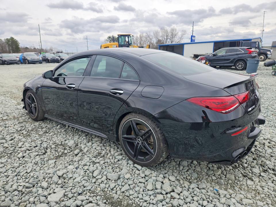 2023 Mercedes-benz Cla-klasse VIN W1K5J5DB0PN386630 COPART salvage auction — REAR END, NC - SALVAGE CERTIFICATE OF TITLE, sold $10,000 on 2026-07-29 (photo 2)