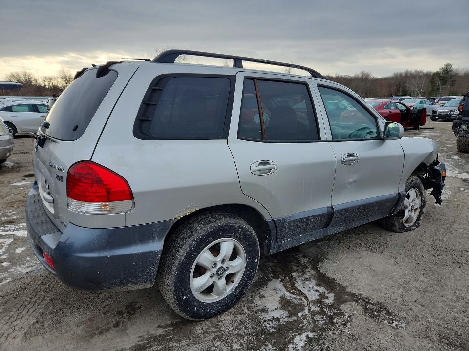 2005 Hyundai Santa fe VIN KM8SC73E95U880885 COPART salvage auction — FRONT END, MA - CERT OF TITLE-RECONSTRCTD COLL, sold $450 on 2026-07-15 (photo 3)