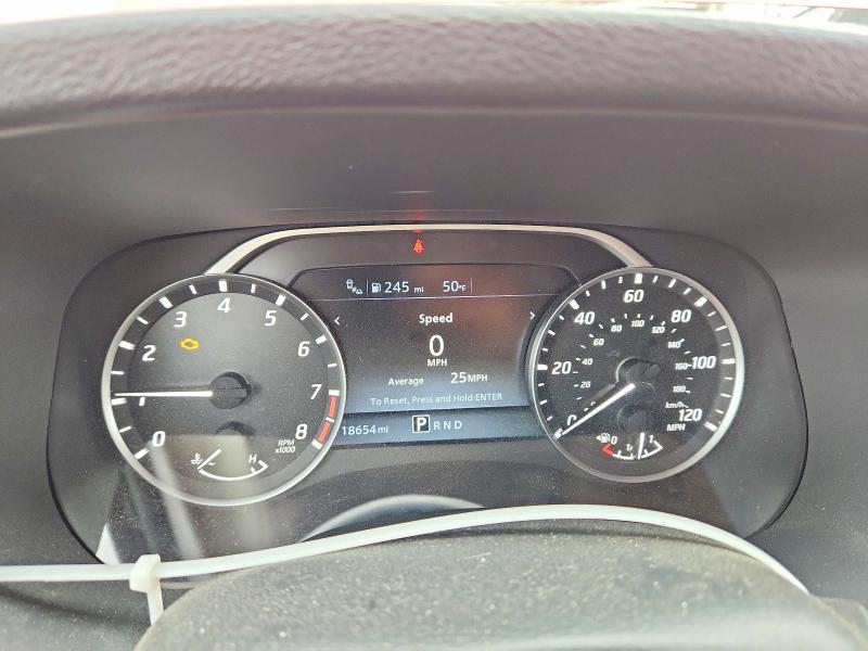 2024 Nissan Frontier VIN 1N6ED1CL1RN656159 COPART salvage auction — FRONT END, Or - Lien Papers Salvage, sold $125 on 2026-07-20 (photo 9)