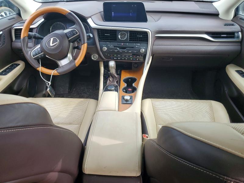2016 Lexus Rx VIN 2T2BZMCAXGC023873 COPART salvage auction — REAR END, Il - Salvage Certificate, sold $7,500 on 2026-07-09 (photo 8)