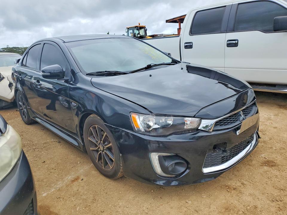 2017 Mitsubishi Lancer VIN JA32U2FU8HU007381 COPART salvage auction — FRONT END, Hi - Certificate Of Salvage, sold $300 on 2026-07-27 (photo 4)