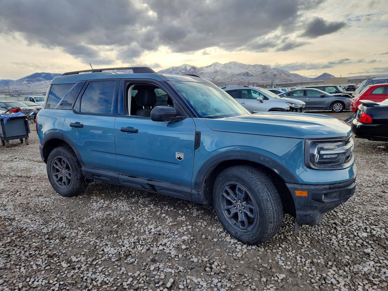 2021 Ford Bronco Sport VIN 3FMCR9B63MRA98919 COPART salvage auction — Front End, UT - SALVAGE CERTIFICATE, sold $9,400 on 2023-07-11 (photo 4)