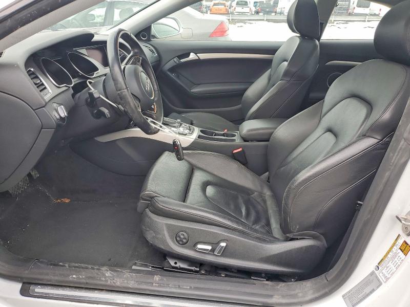 2014 Audi A5 VIN WAULFAFR2EA033037 COPART salvage auction — FRONT END, Nj - Cert Of Title-Salvage, sold $2,650 on 2026-07-10 (photo 7)